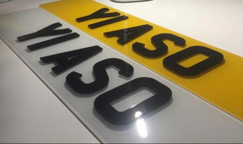 3D Number plates (10)