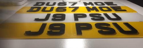 3D Number plates (11)