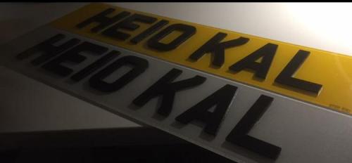 3D Number plates (28)