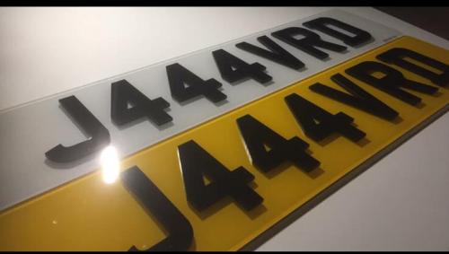 3D Number plates (9)